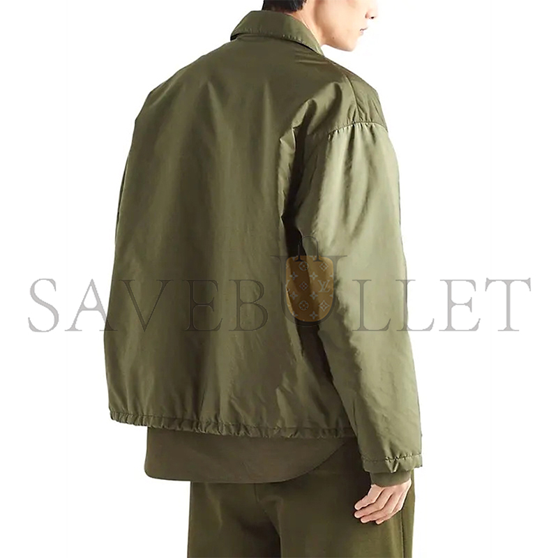 Pra*a re-nylon oversized-fit recycled-nylon jacket